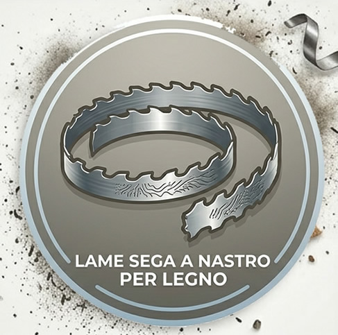 Lame sega  a nastro per legno