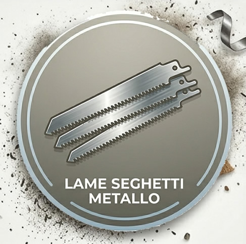Lame  seghetti metallo